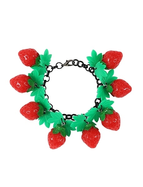 Mini Strawberries Bracelet Collectif