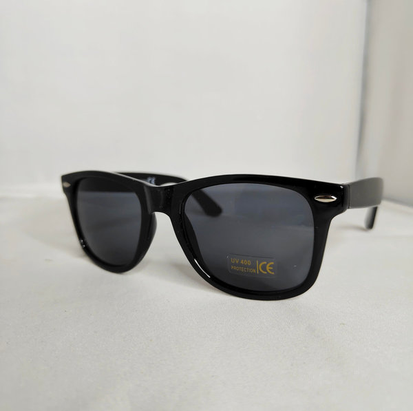 Gafas de sol clasicas negras Unisex