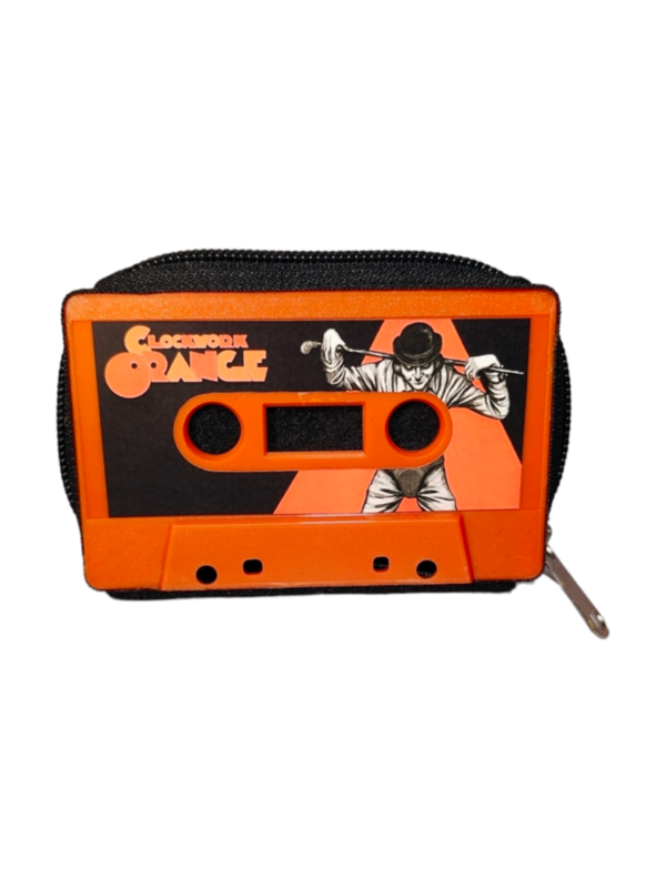 Cartera Cassette Naranja Mecánica